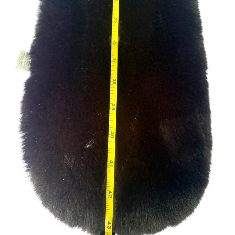 Black  Fur Scarf NEW - Picture 14 of 16